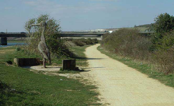 Cycle Path:  Old Shoreham to Bramber and the North