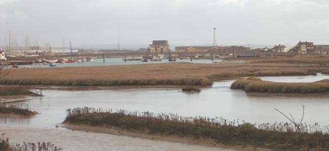 Estuary opposite New Shoreham town