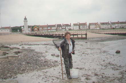 Andy Horton with his Prawn Net